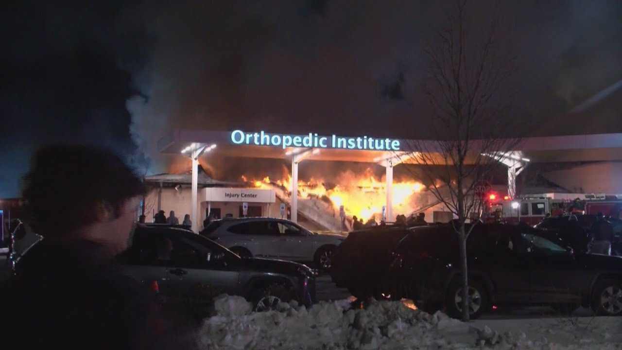 VIDEO: Firefighters battle hospital fire in Dickson City | 28/22 News