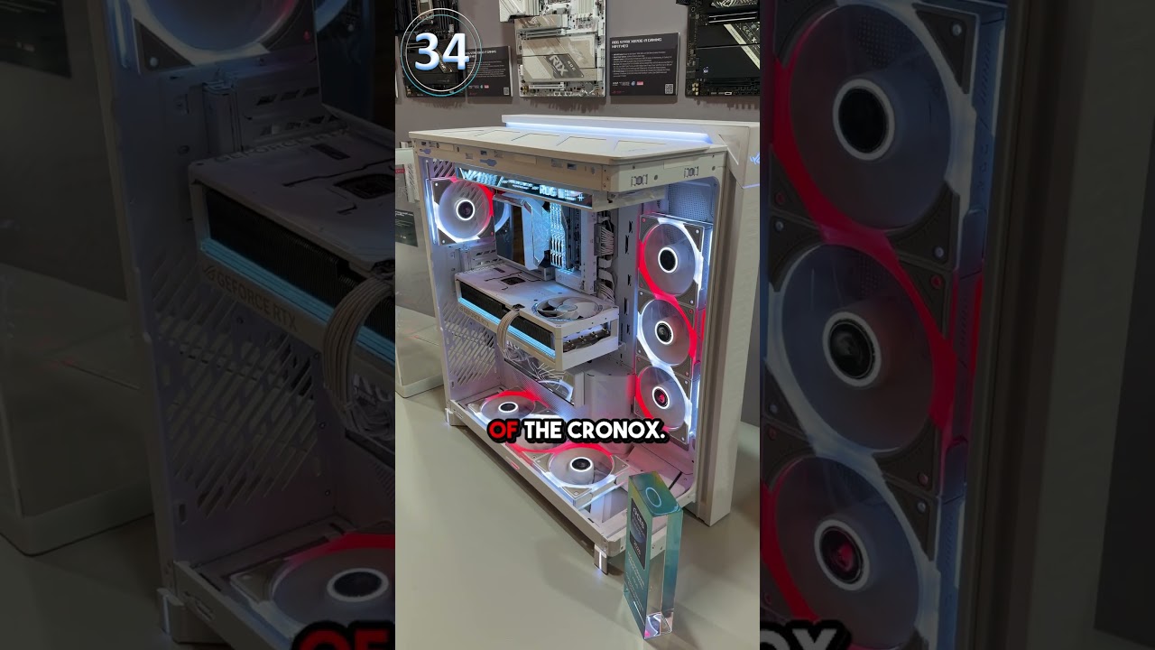 New ROG Case, Fans, Motherboards and more!
