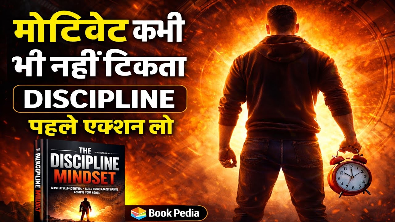 Discipline कभी भी Motivation पर Depend नहीं करता | The Discipline Mindset | Hindi Audiobook