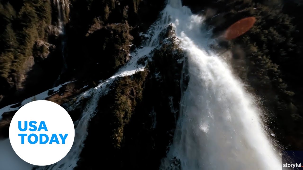 Sound of rumbling avalanche reveals nature's power | USA TODAY