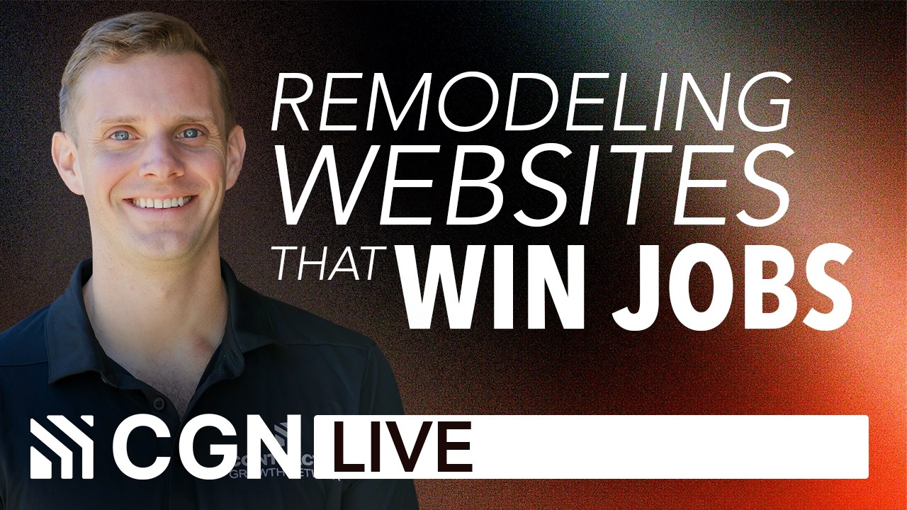 Remodeling Websites that Win Jobs Webinar + Live Audits