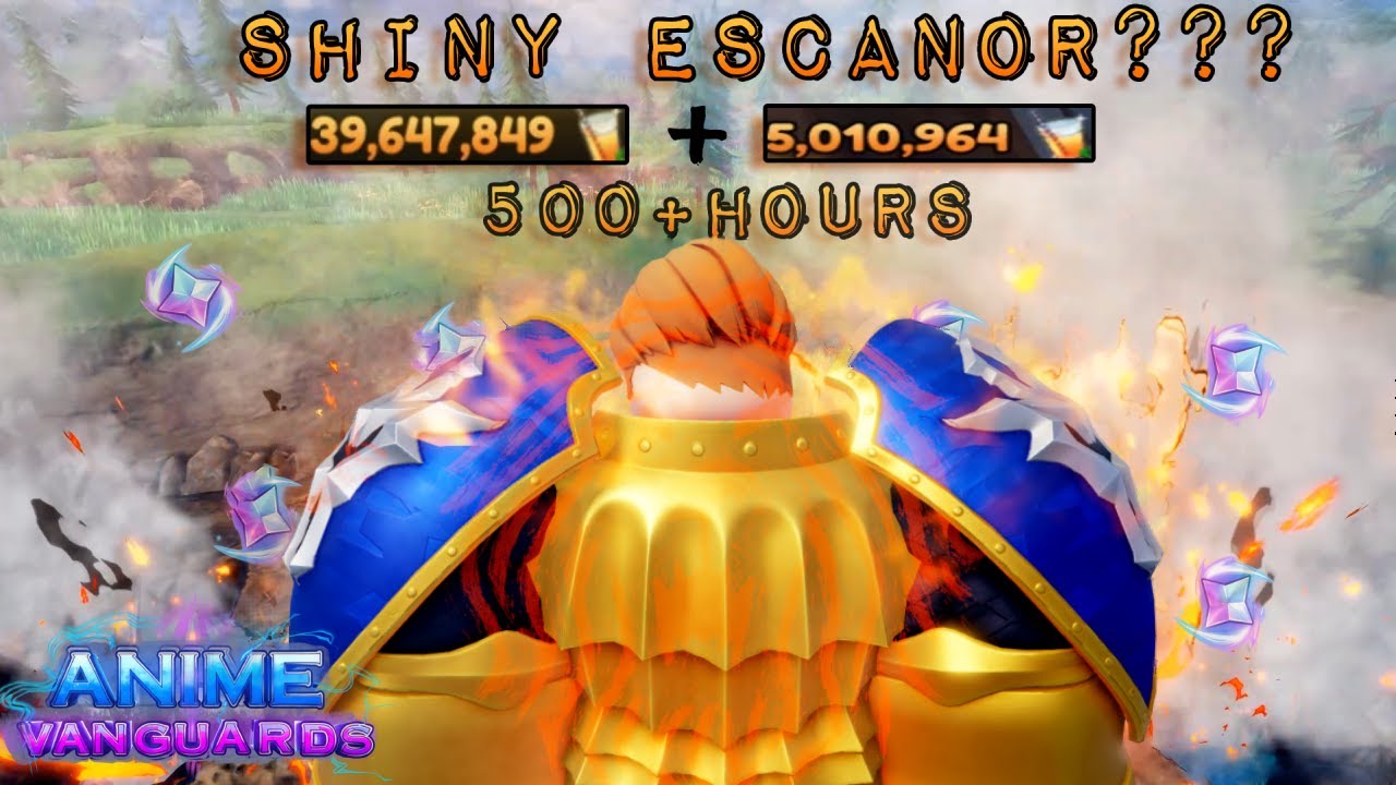 Can 40M+ Iced Tea Get Shiny Escanor? | Anime Vanguards
