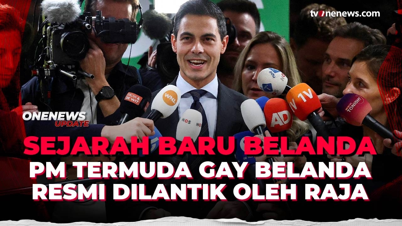 Rob Jetten Jadi PM Termuda Belanda, Kalahkan Partai Kanan Geert Wilders | OneNews Update