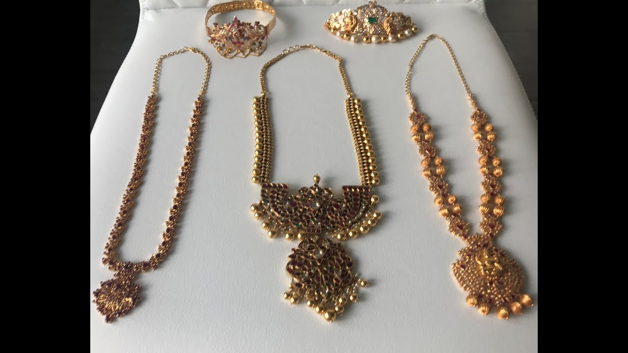 My Gold Jewellery - Choker/Long Harams/Kundan Jewellery - 2019