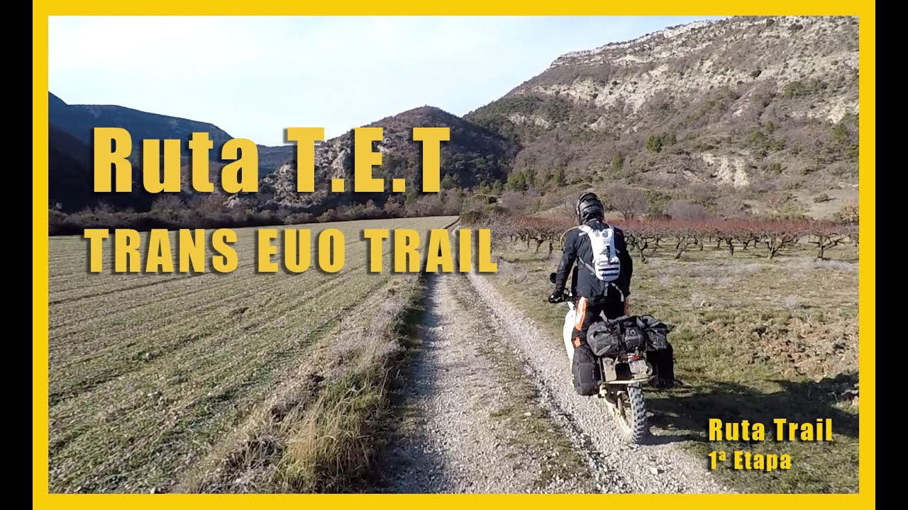 TET Ruta trail en moto Off-Road Por Fancia / España enero 2022