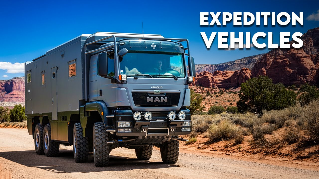 25 Amazing Expedition Vehicles & Overlanding Vehicles That Conquers Rugged Terrains