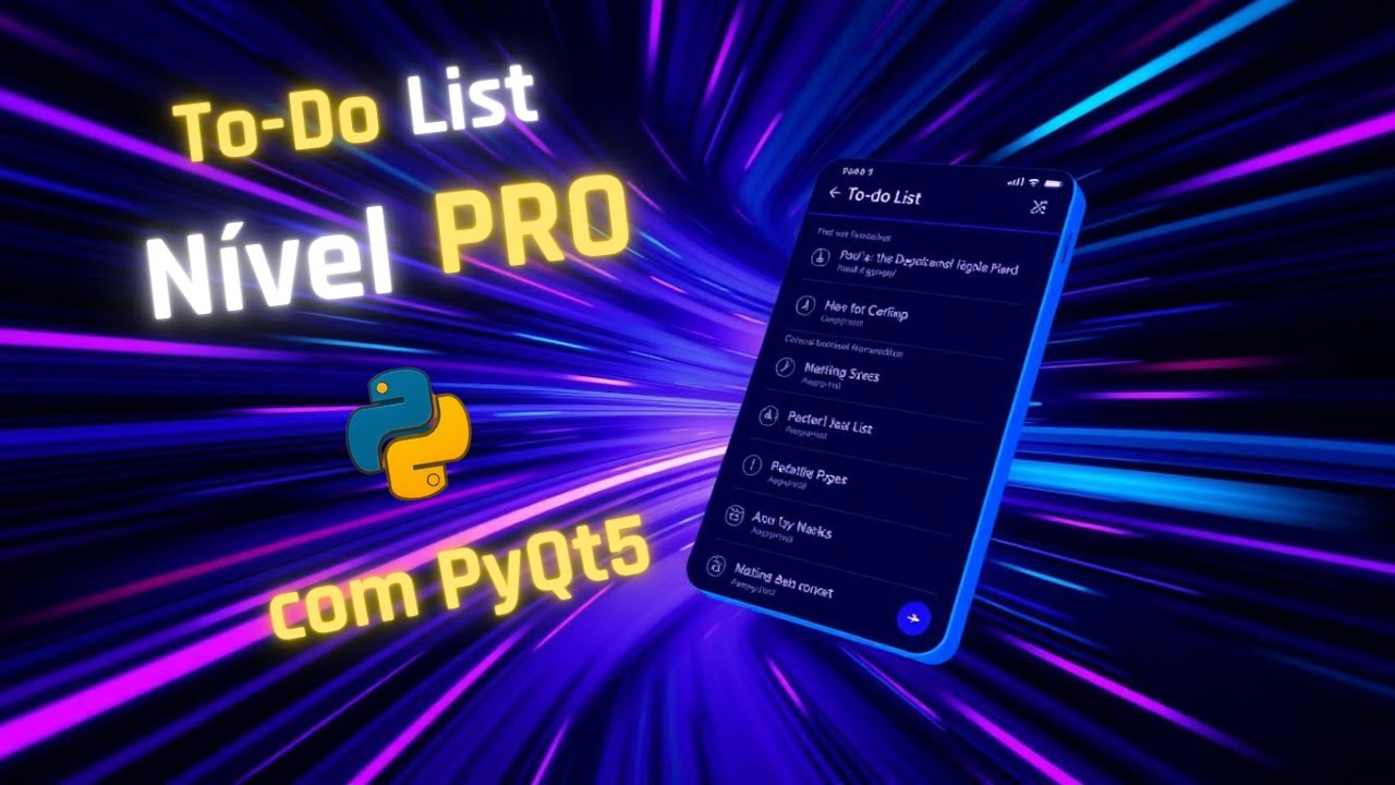 🔥O Projeto FICOU INSANO com PyQt5! To-Do List evoluida. #python #programação #projetos #software