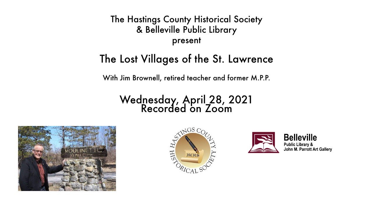 The Lost Villages of the St. Lawrence