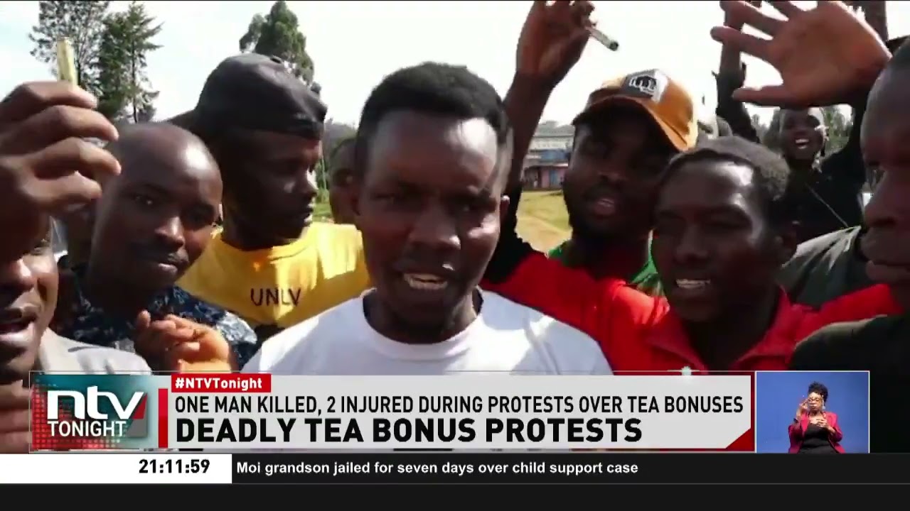 Tea farmers protest poor tea bonus payments