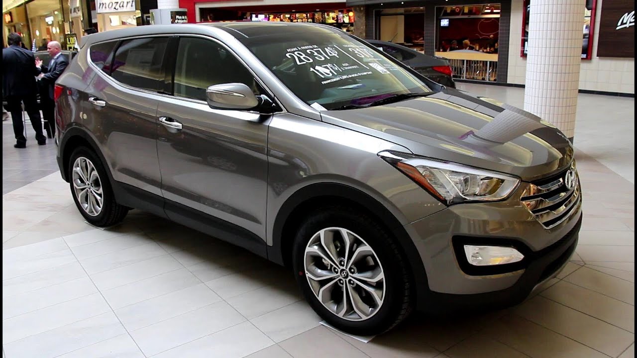 2013 Hyundai Santa Fe Sport 2.0T AWD - Exterior and Interior Walkaround - Canon T4i Video