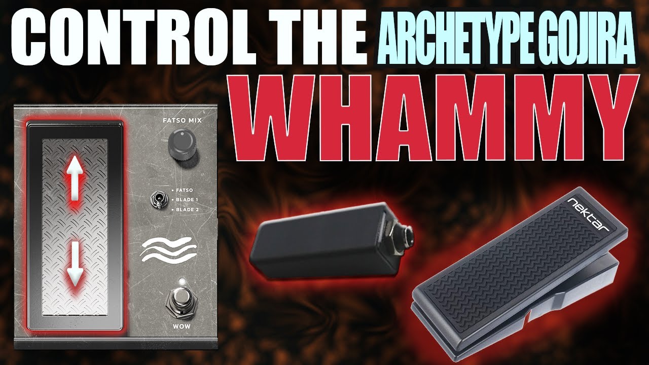 Real Time Control of The Whammy in Archetype Gojira | Audiofront MIDI Expression