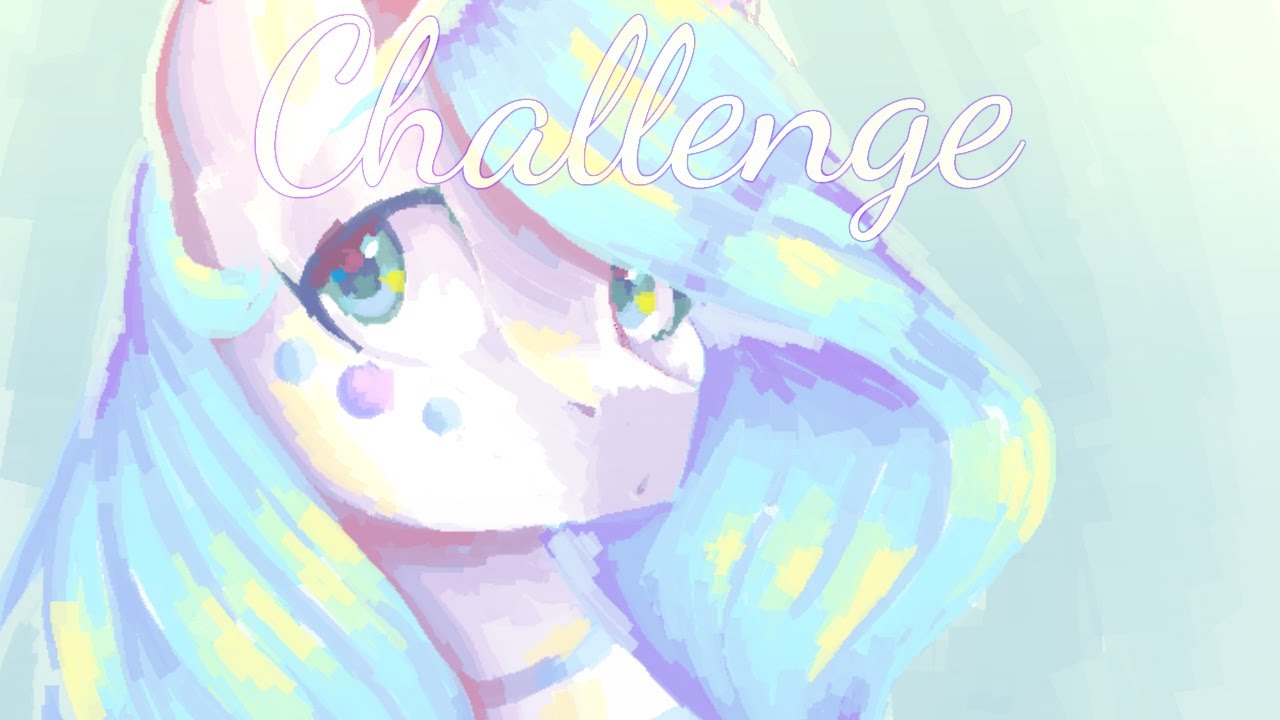 MS paint challenge - MLP Speedpaint