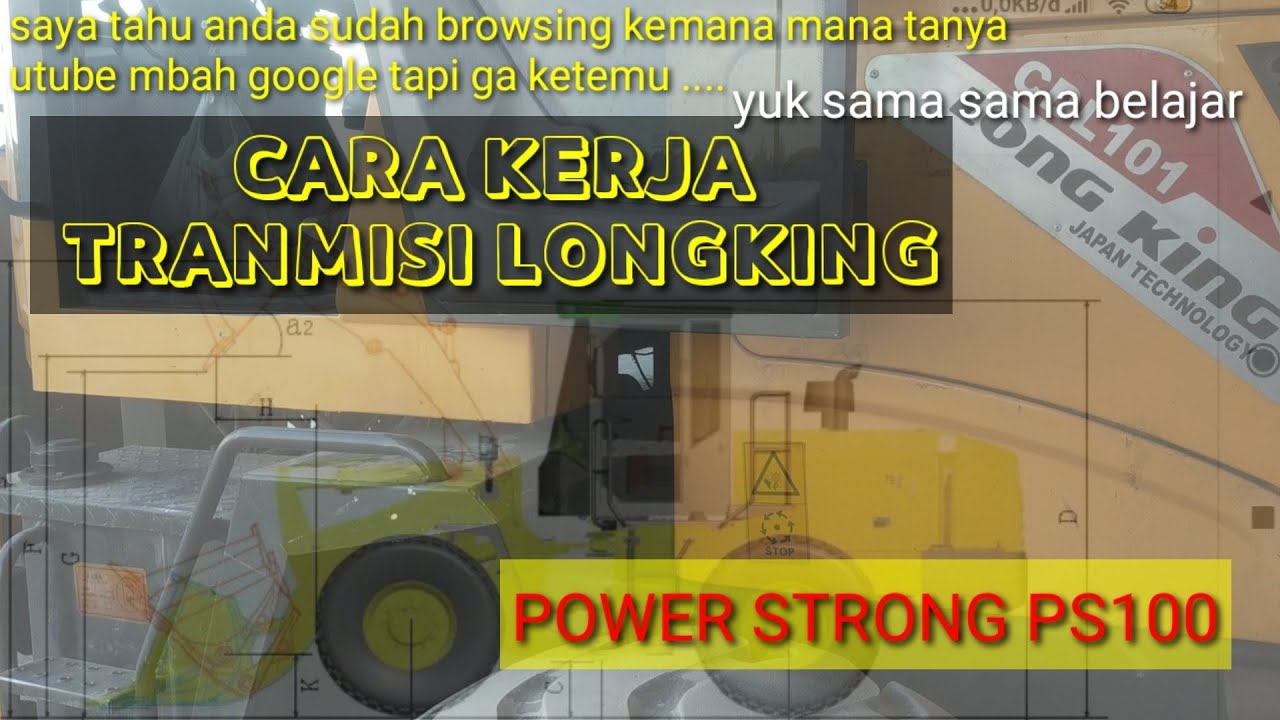 CARA KERJA DAN ARAH ALIRAN OLI TRANSMISI LONGKING power strong SERTA PENYEBAB TIDAK MAU MAJU MUNDUR
