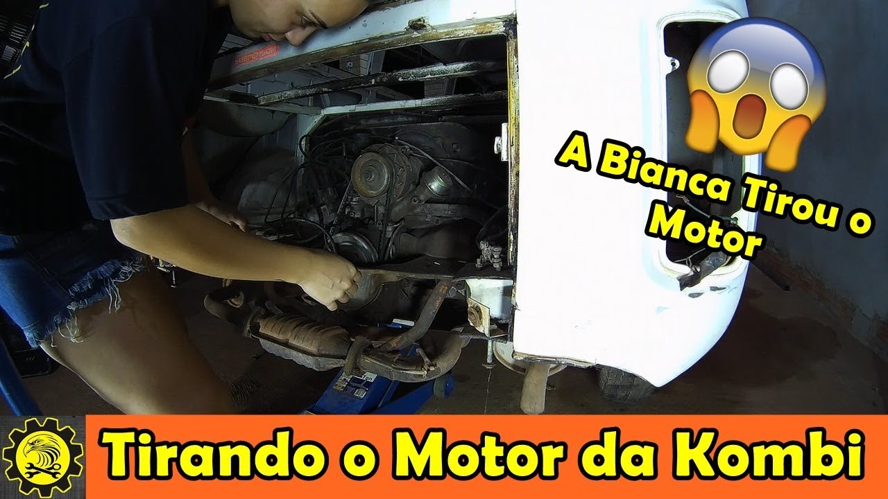 Tirando o Motor da Kombi / Projeto Kombi Home