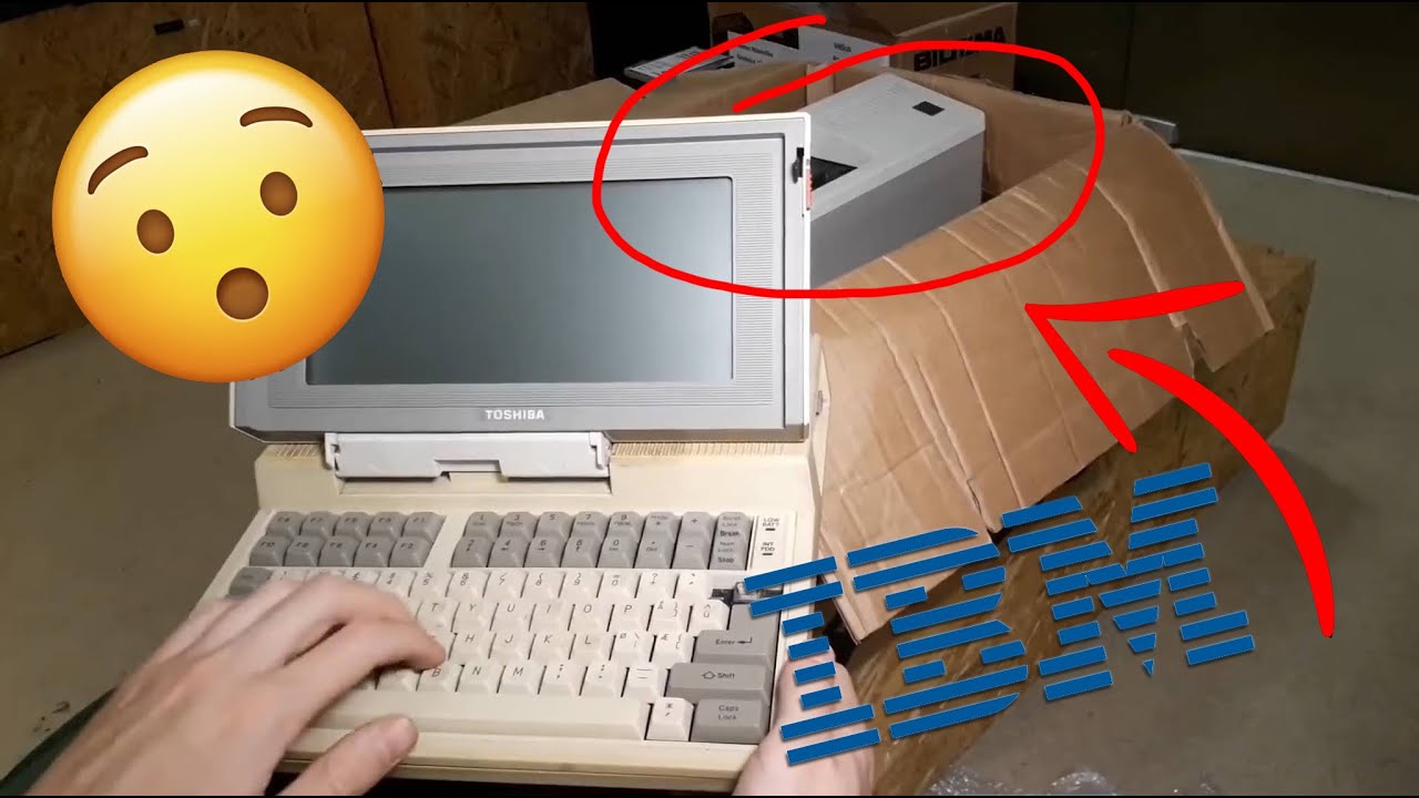 Retro kompiuterių iš Norvegijos išpakavimas