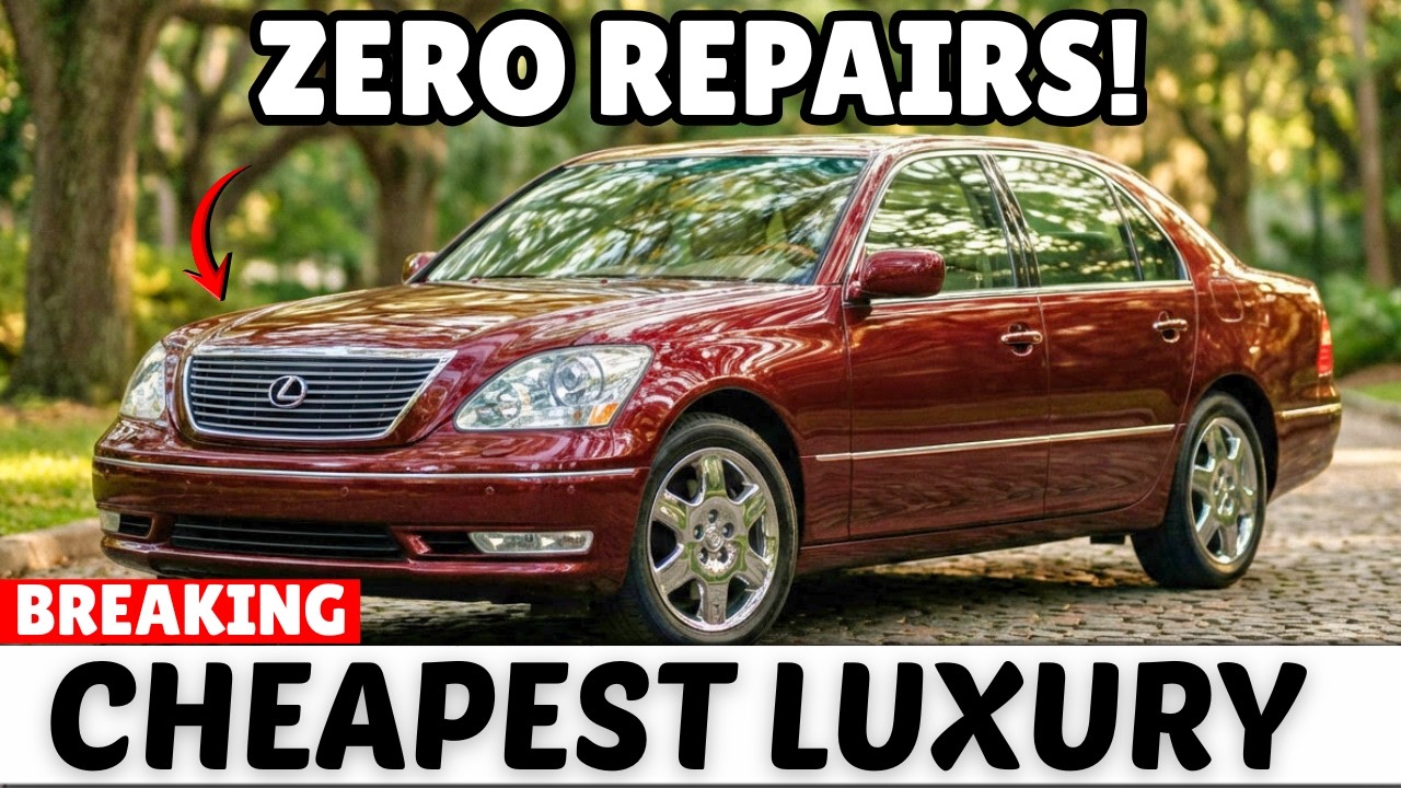 Единственный седан LEXUS, который еще можно купить дешевле 10 000 долларов (больше никаких ремонт...