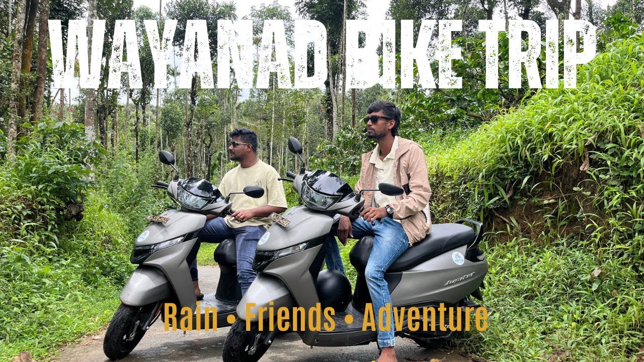 Wayanad Rain Ride Vlog 🌧️ | Bike Trip with Friends | Nature & Greenery