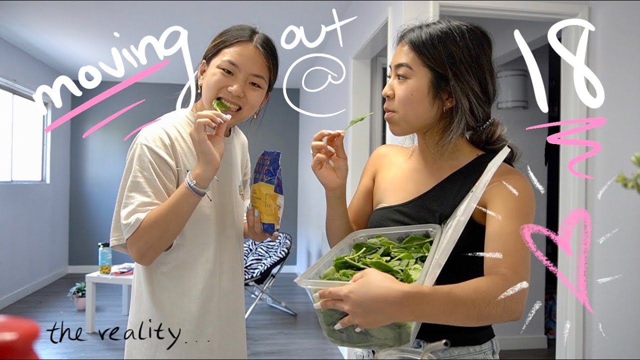 what moving out at 18 is REALLY like *MOVING VLOG*