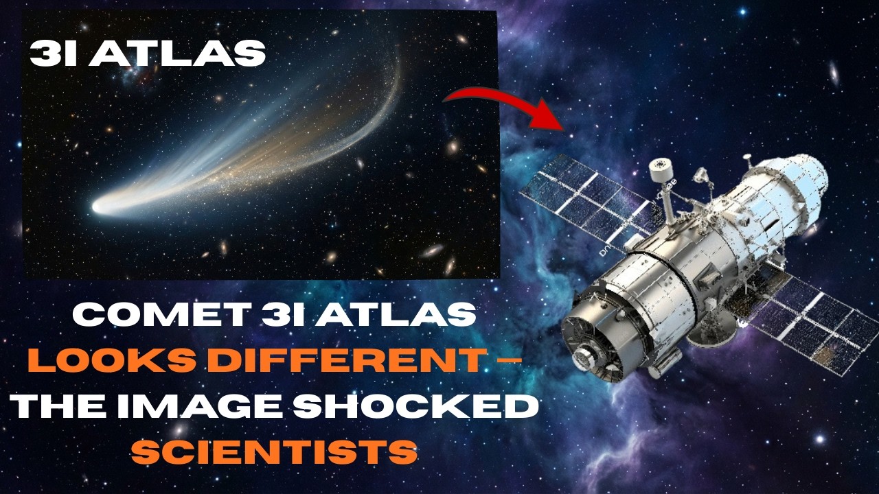 Комета 3I из каталога ATLAS выглядит иначе — изображение потрясло ученых.