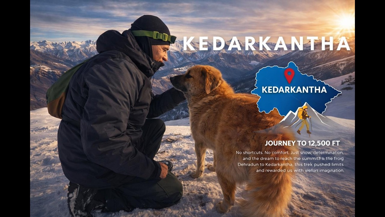 Dehradun to Kedarkantha Winter Trek
