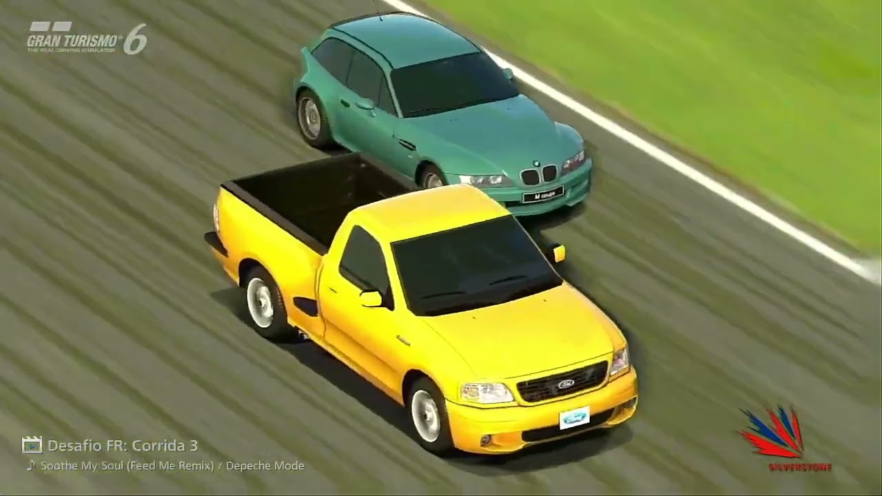 GRAN TURISMO 6 - DESAFIO FR - FORD F-150 SVT LIGHTNING - LOGITECH G29 - CORRIDA 3