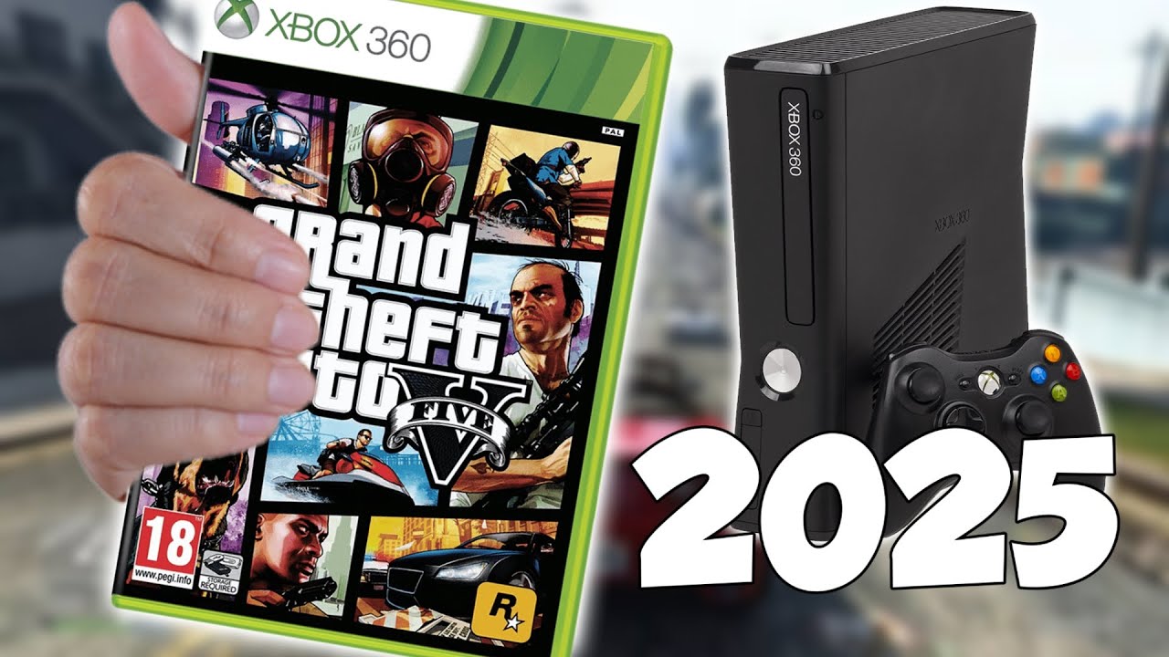 ¡Así es jugar GTA V de XBOX 360 en 2025!