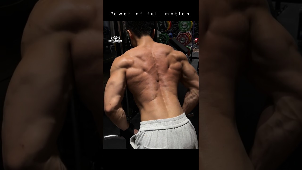 The Secret to a Shredded Back Power of Full Motion Straight Arm Pulldowns