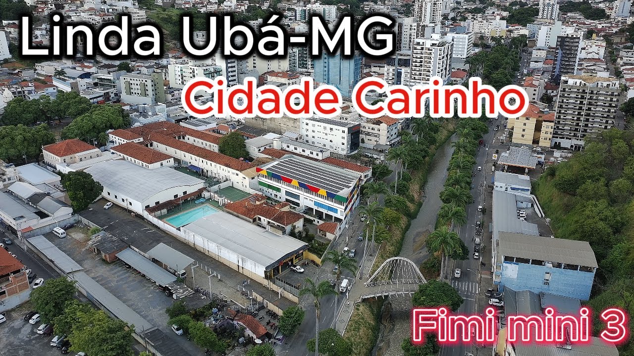 Linda Igreja Ub&aacute;-MG.V&ocirc;o Fimi mini 3