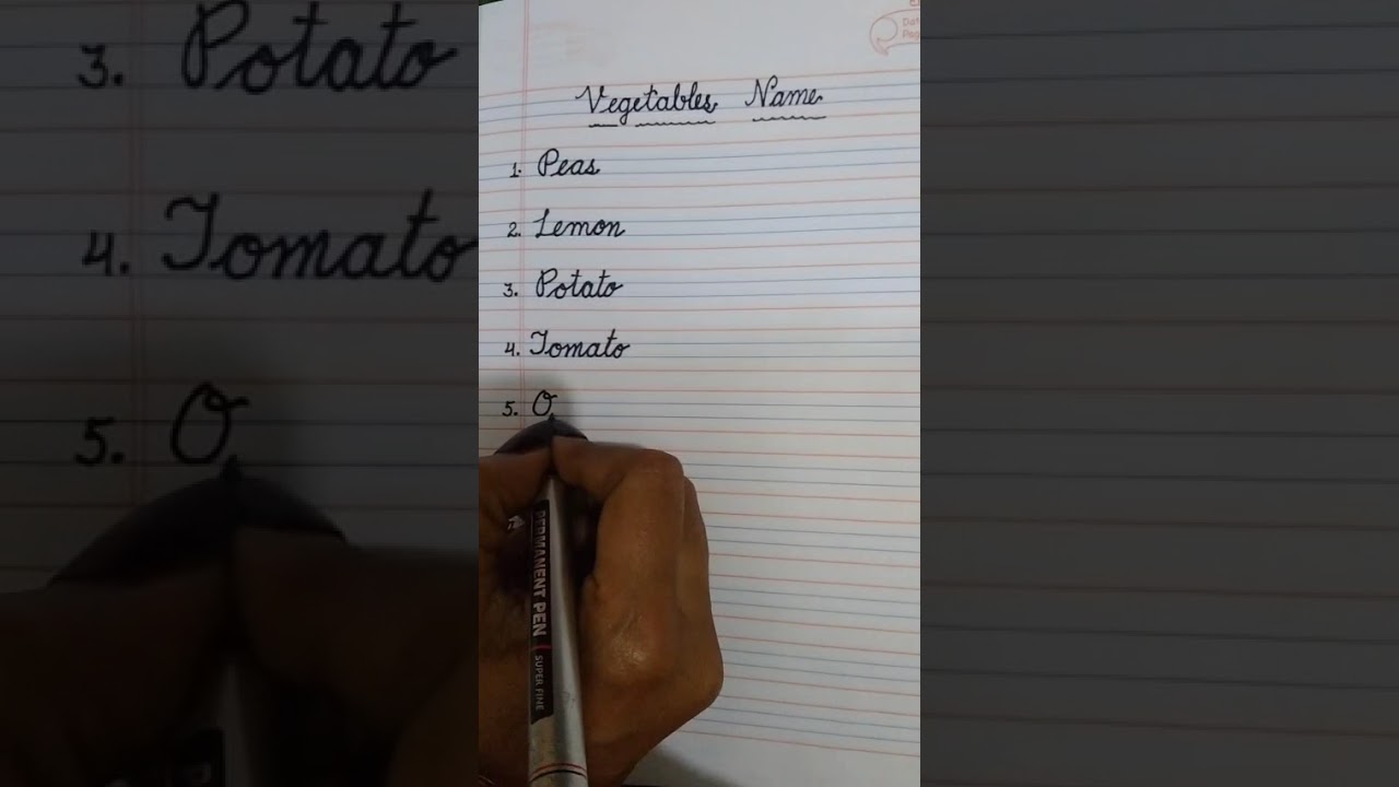 VEGETABLES NAME IN WRITTEN#VEGETABLES NAME IN WRITTEN