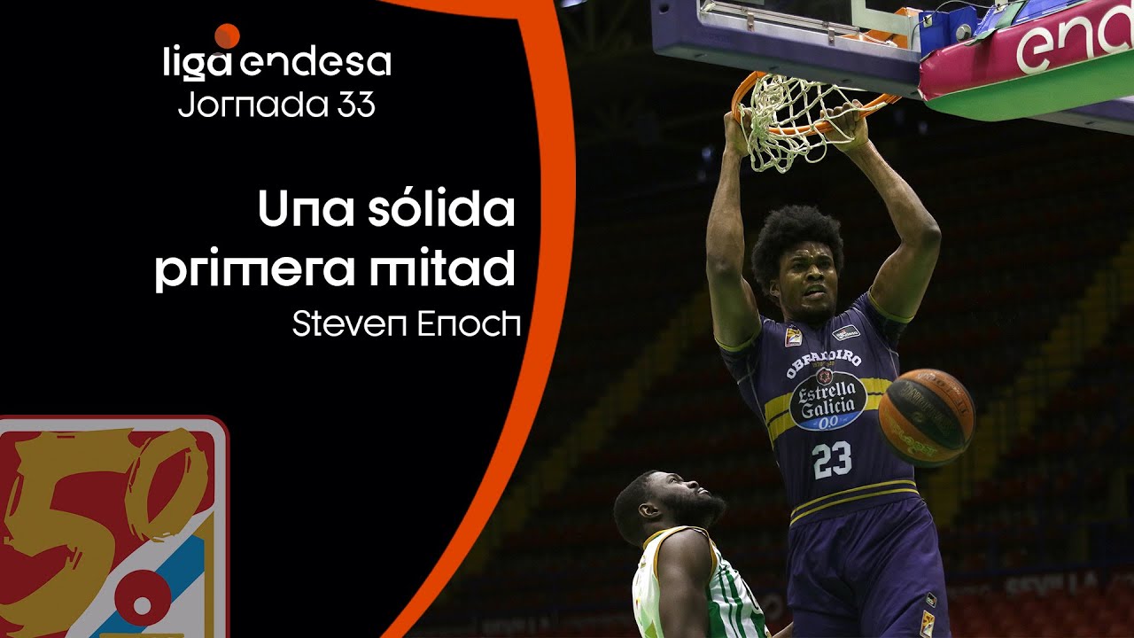STEVEN ENOCH y su gran primera mitad | Liga Endesa 2020-21