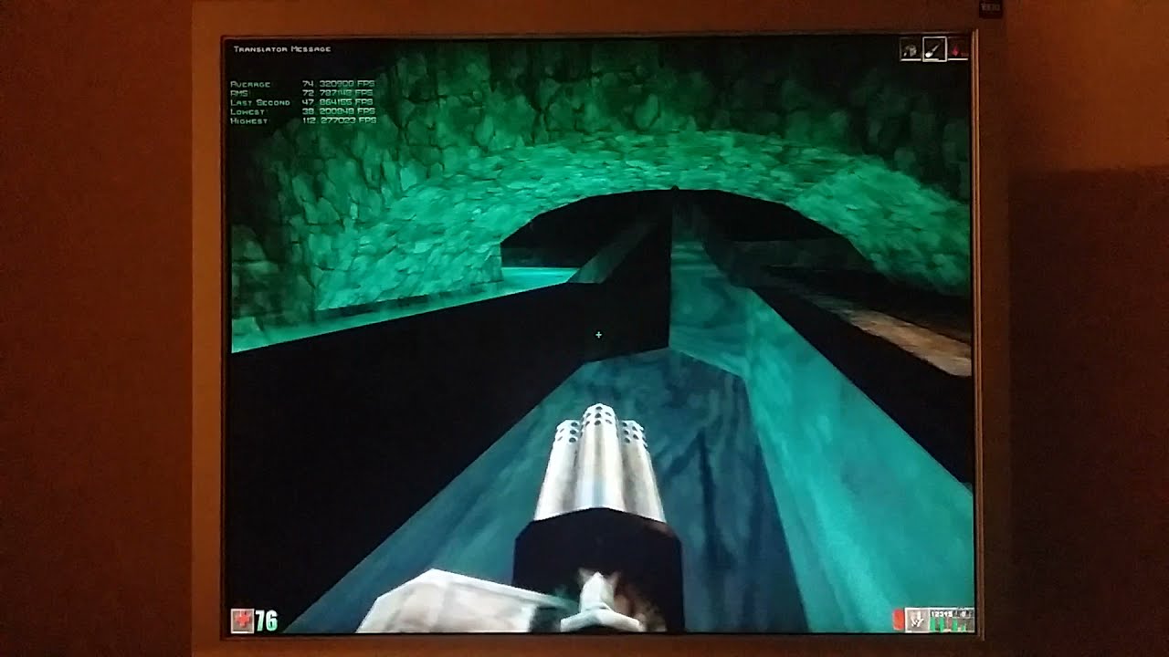 3dfx Voodoo 3 3000 running Unreal 1998