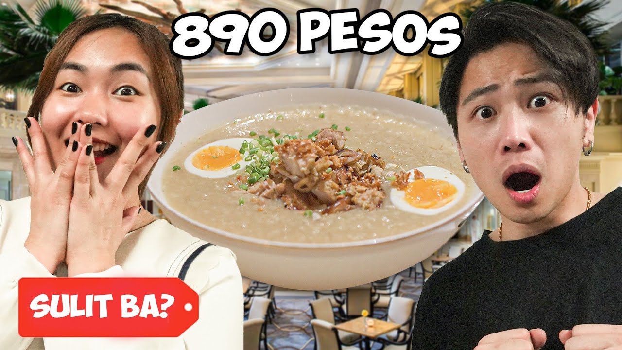 P15 vs P890 Lugaw