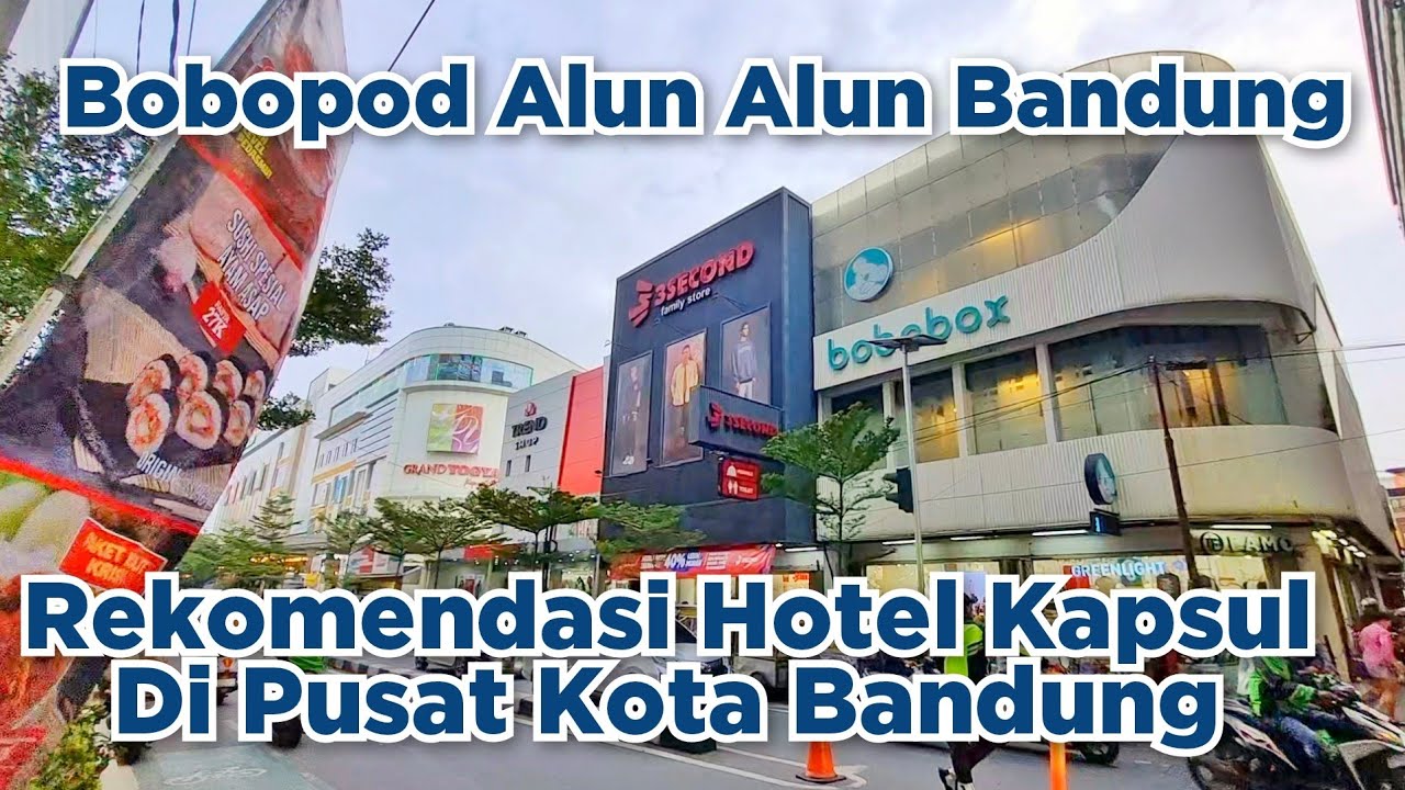 Bobopod Alun Alun Bandung - Rekomendasi Hotel Kapsul di Pusat Kota Bandung