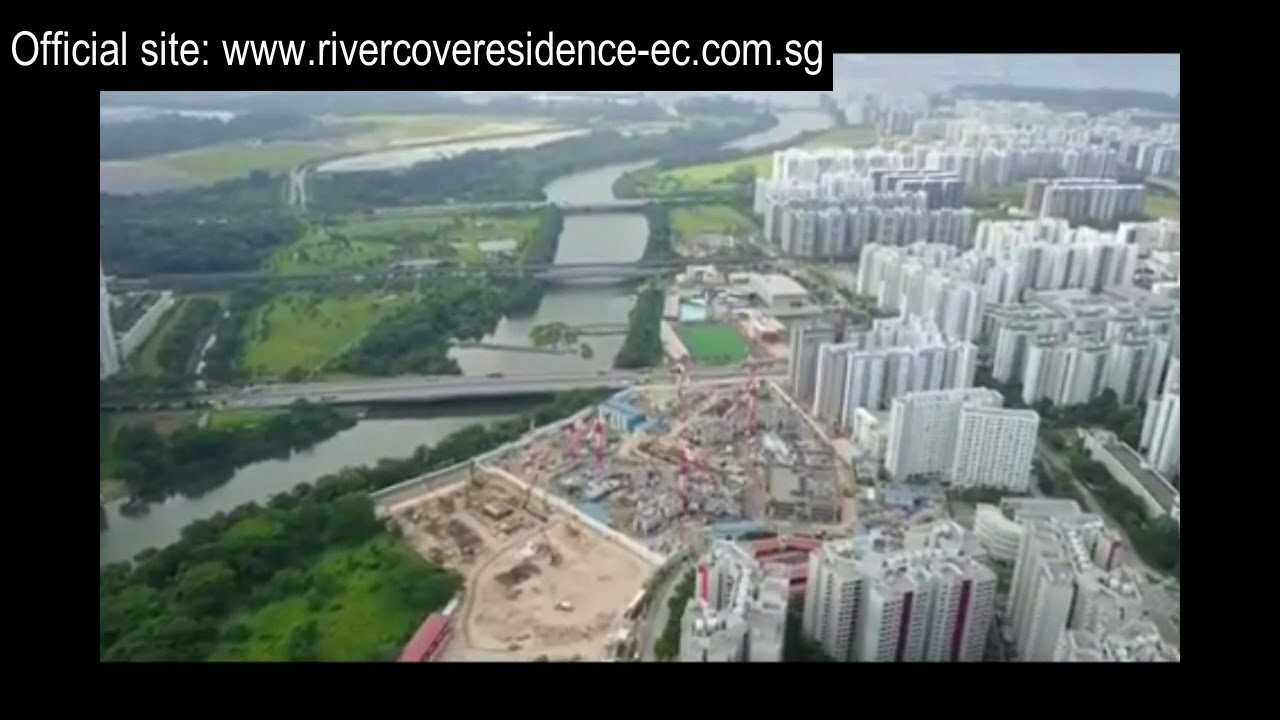 Rivercove Residences Aerial Drone View