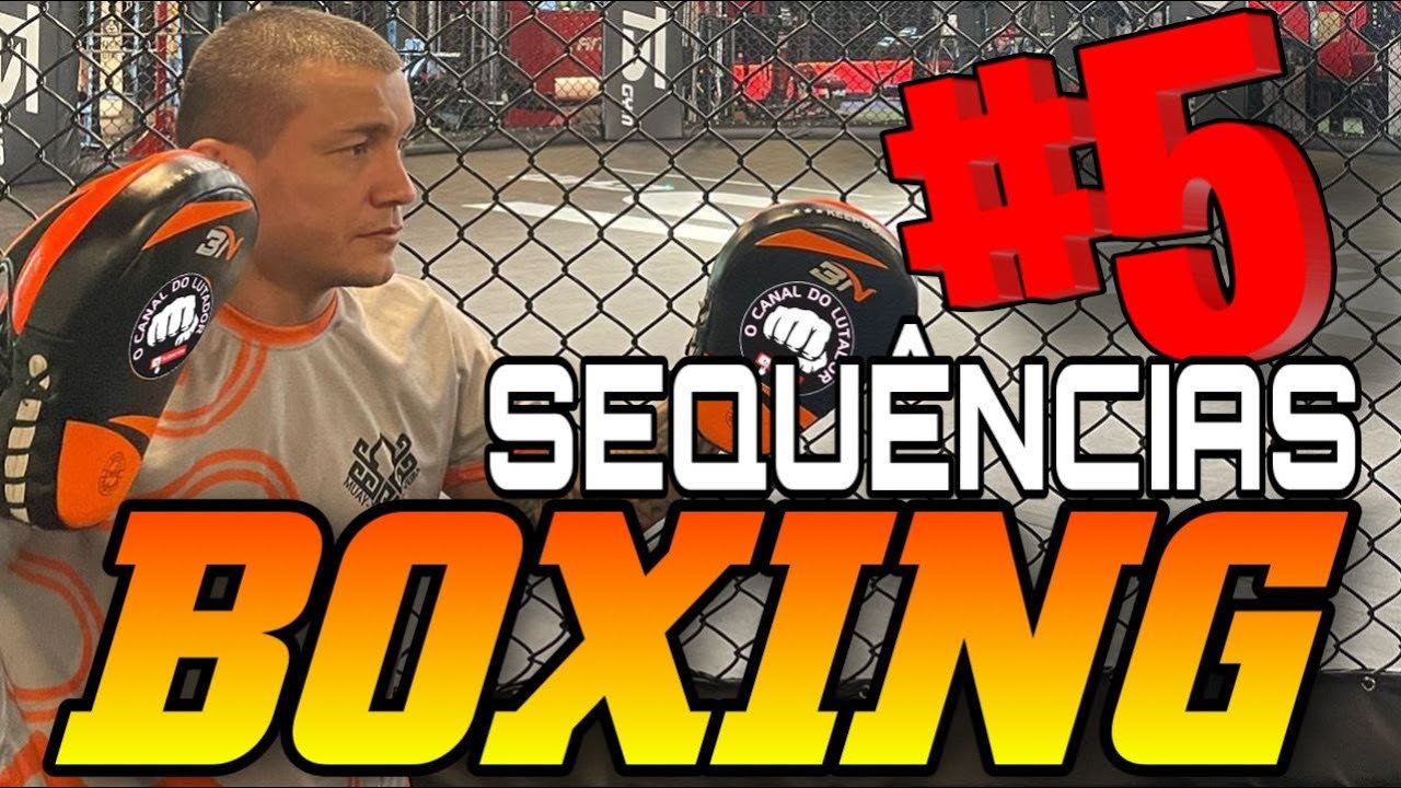 TREINO DE BOXE - 5 sequ&ecirc;ncias manopla de boxe, aula de boxe incr&iacute;vel.