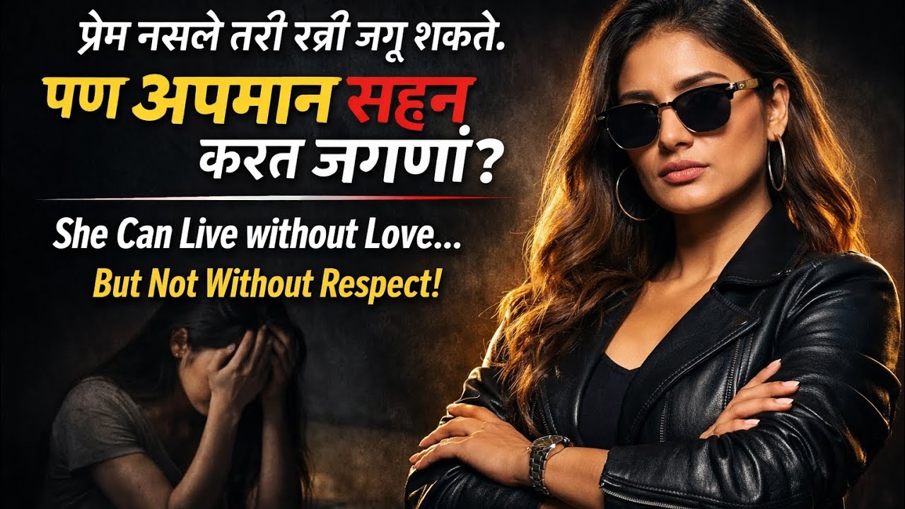 Women Self Respect Speech Marathi | women selfrespect ती प्रेमाशिवाय जगू शकते…पण सन्मानाशिवाय नाही! 