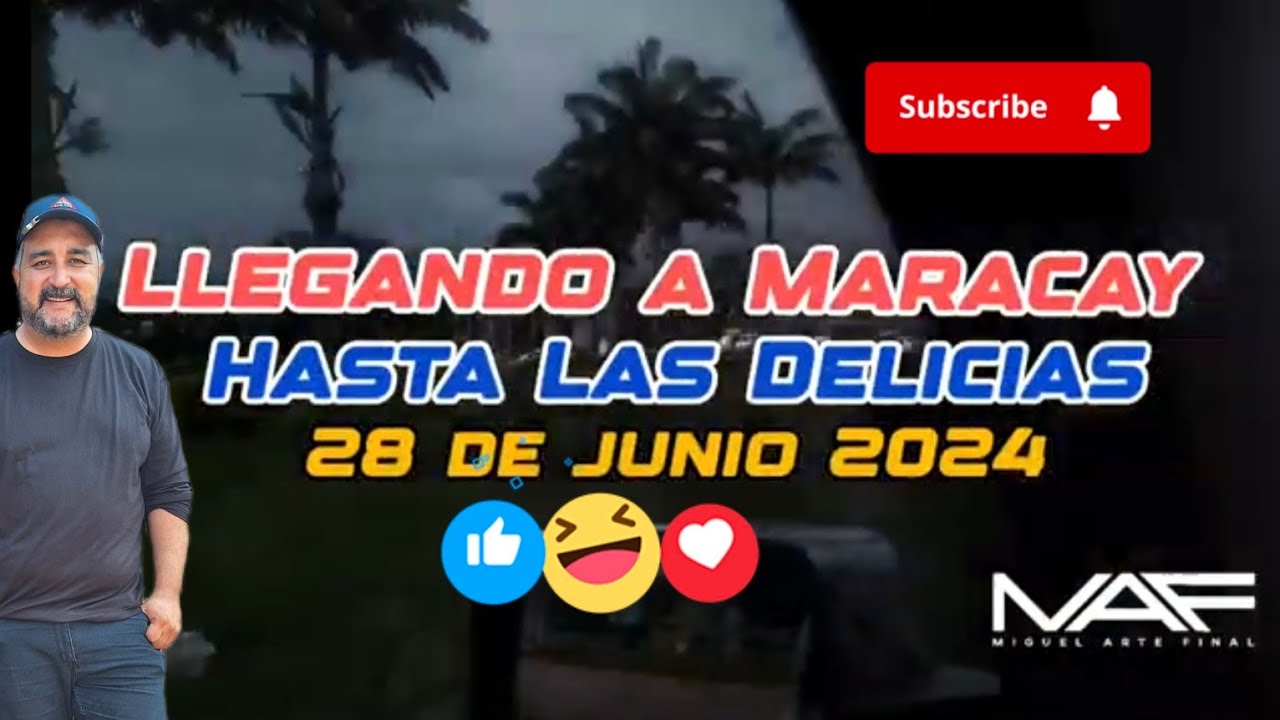 Recorriendo Maracay Junio 2024 Desde El Avión Hasta Las Delicias Norte