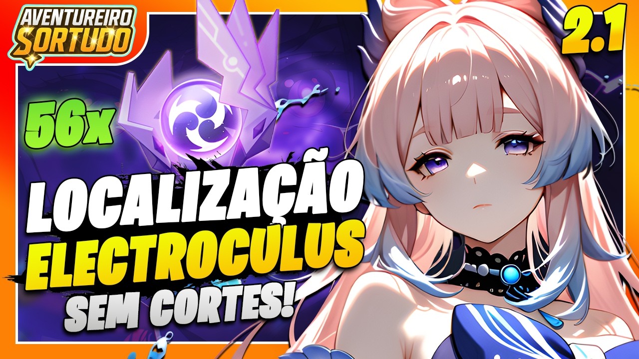 LOCALIZAÇÃO DE TODOS OS 56 ELECTROCULUS - PARTE 2 | WATATSUMI E SEIRAI | GENSHIN IMPACT