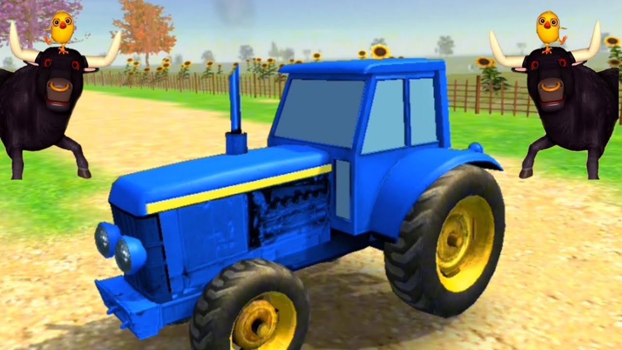 The better tractor of the Farm / TORO VS TRACTOR