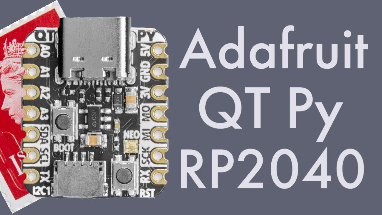 First Look at the Adafruit QT Py RP2040 - Fantastic Tiny RP2040 Board!