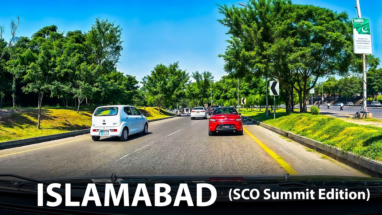 4K Islamabad , Pakistan | A City of Beauty and Diplomacy (SCO Summit Edition)