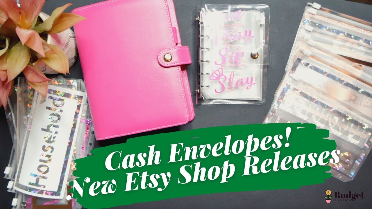 ✨NEW CASH ENVELOPES 💌 ETSY SHOP RELEASES 💌BLACK SHOP OWNERS UNITED SALE✨