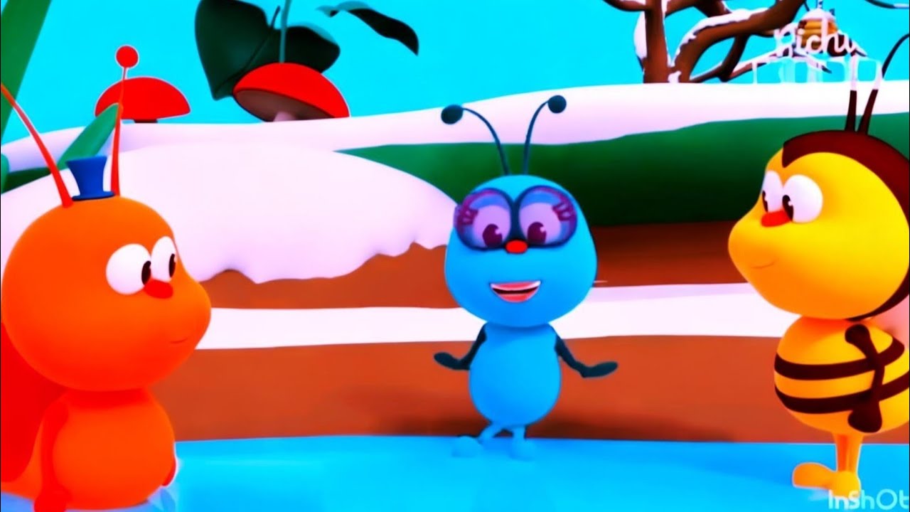 Bogui Bugs Playing in the Ice Snow/ Sponsored by Gamavision Csupo effects 