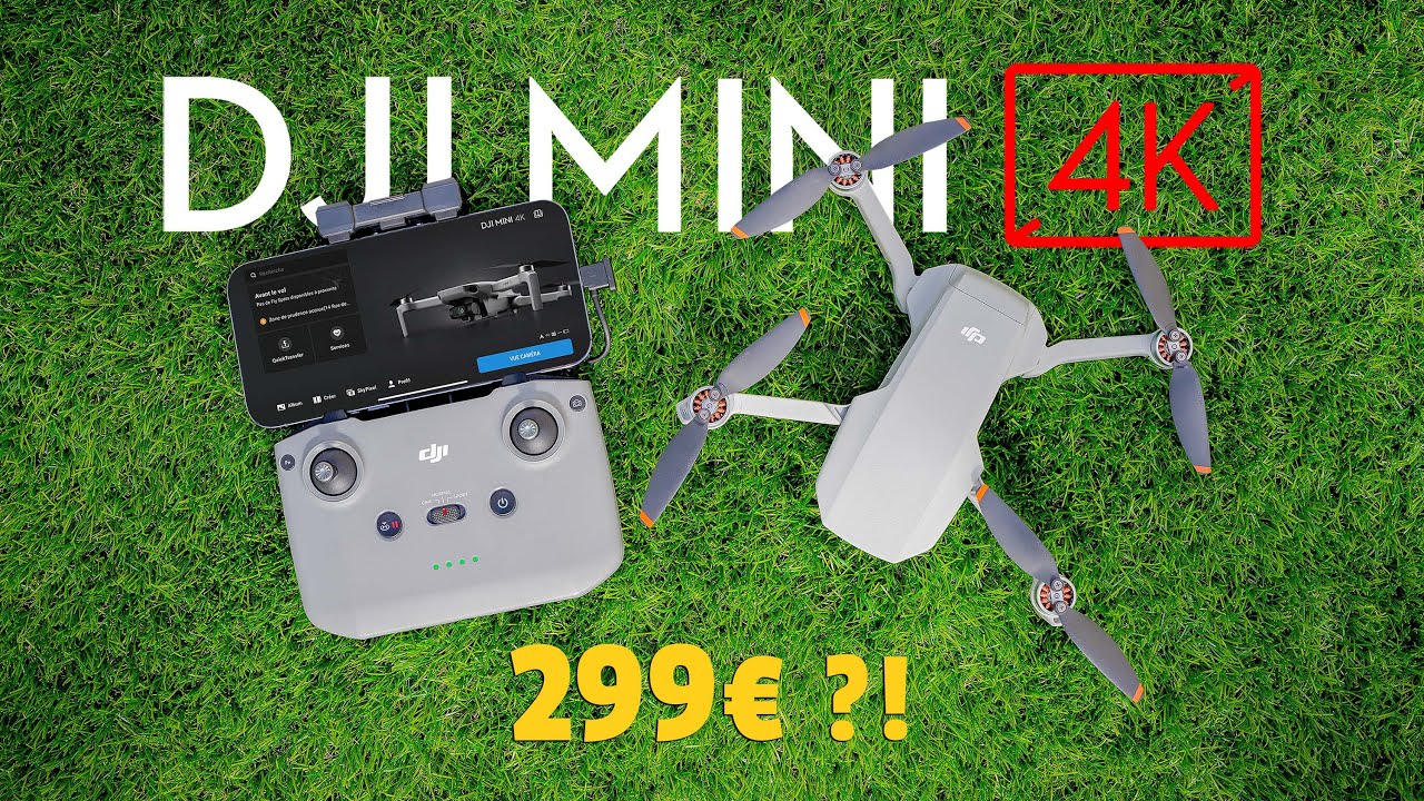 DJI MINI 4K : Premier DRONE DEBUTANT !
