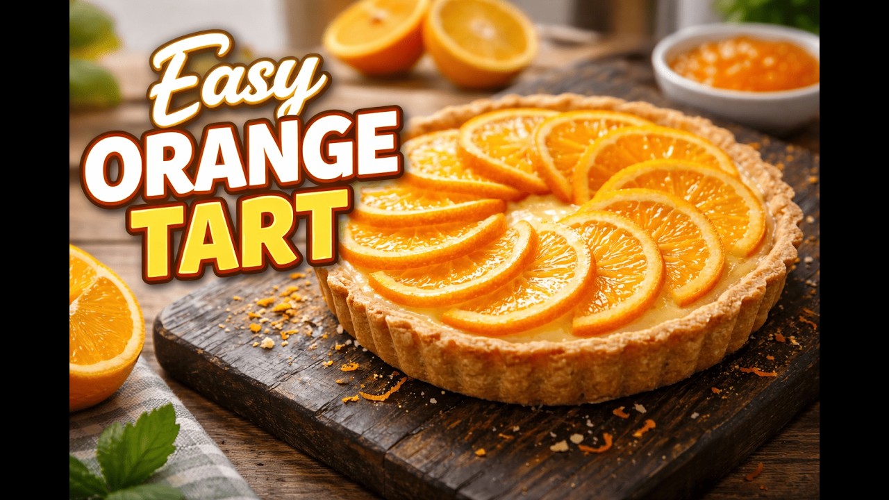 The BEST Orange Tart Two Ways | Classic & Chocolate Version