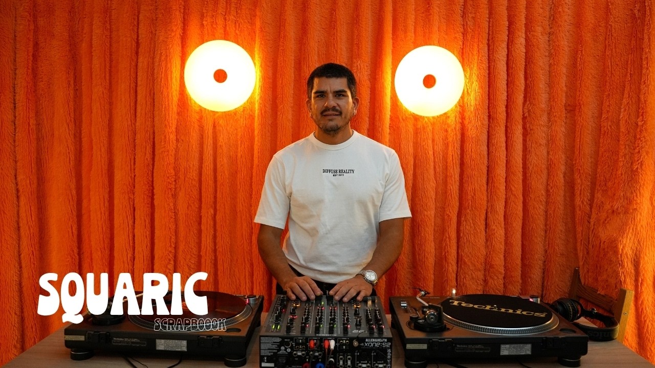 Scrapbook Presents: Squaric – Minimal / Hypnotic Techno Vinyl DJ Set
