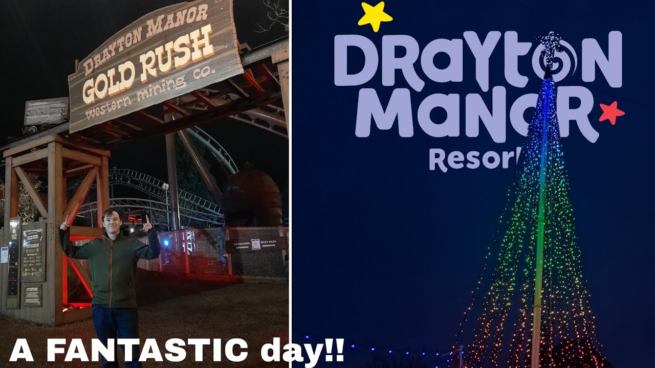 DRAYTON MANOR CHRISTMAS Vlog!! 2025