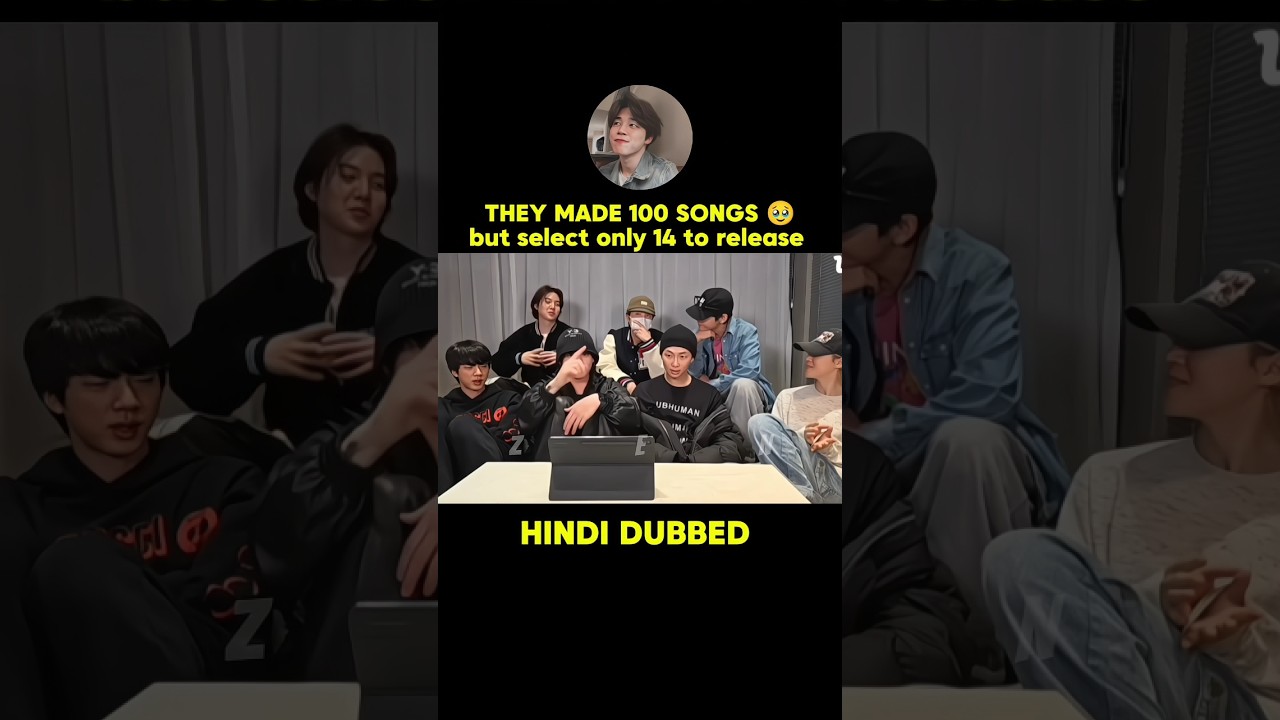 they made 100 songs 😳 ot7 latest live 💜 Hindi dubbed 