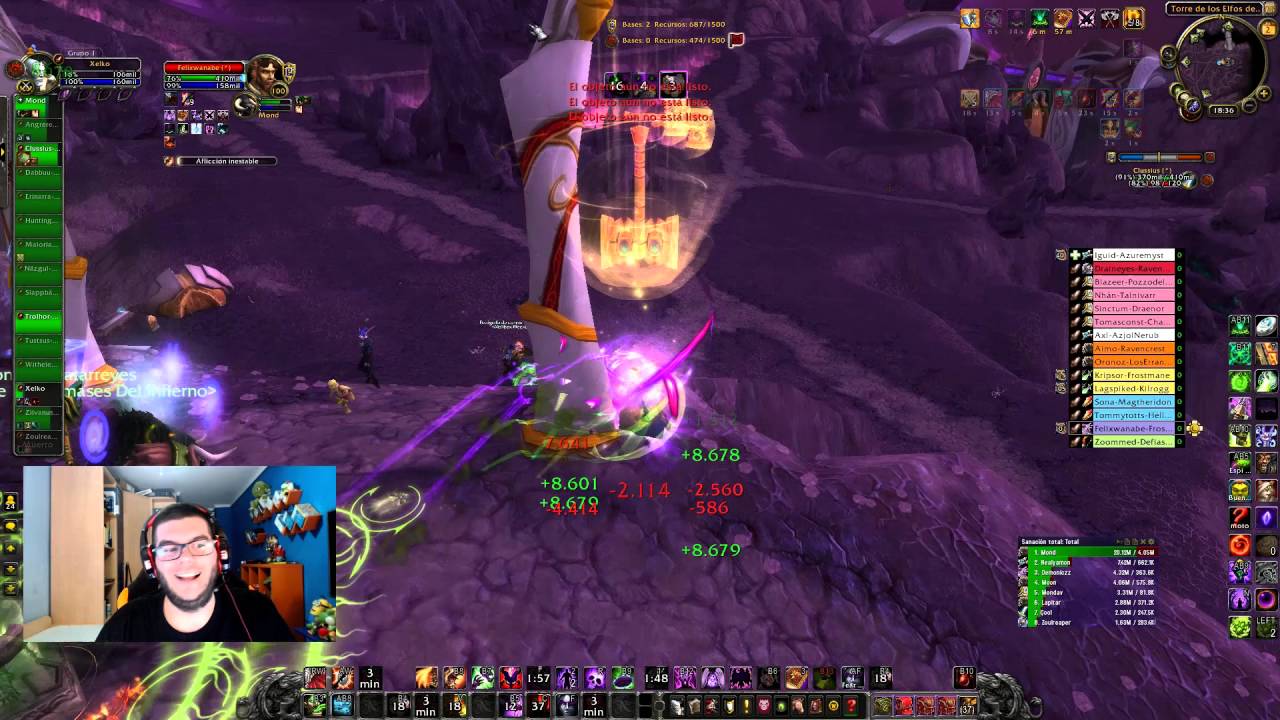 BGS CON STRESS | BRUJO AFLICCIÓN (World of Warcraft)