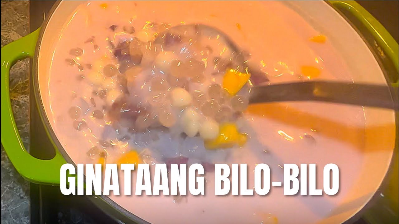 Ginataang Bilo-Bilo - Filipino Dessert Everyone Loves!